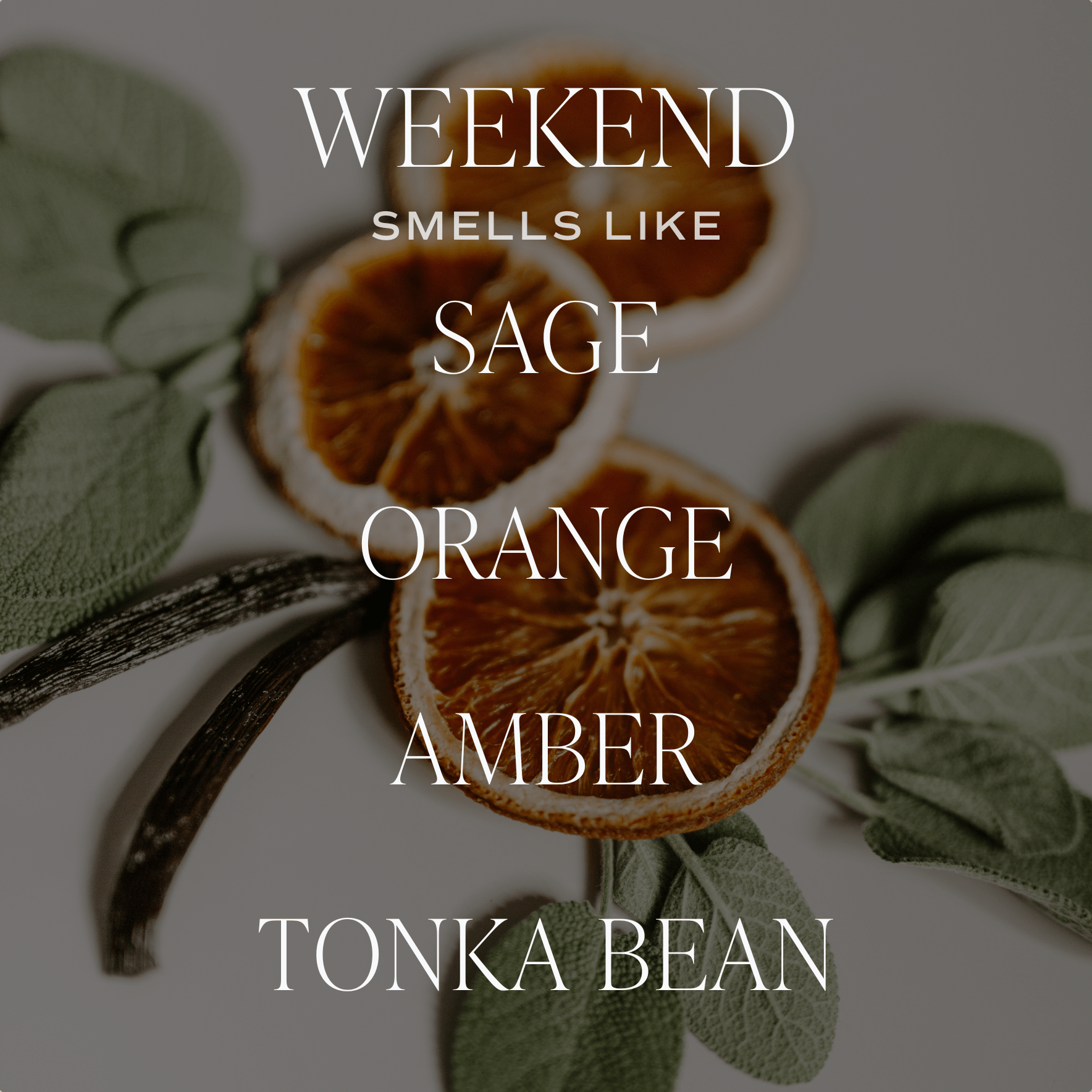 Weekend Soy Candle (12oz. Tinted Glass Jar)