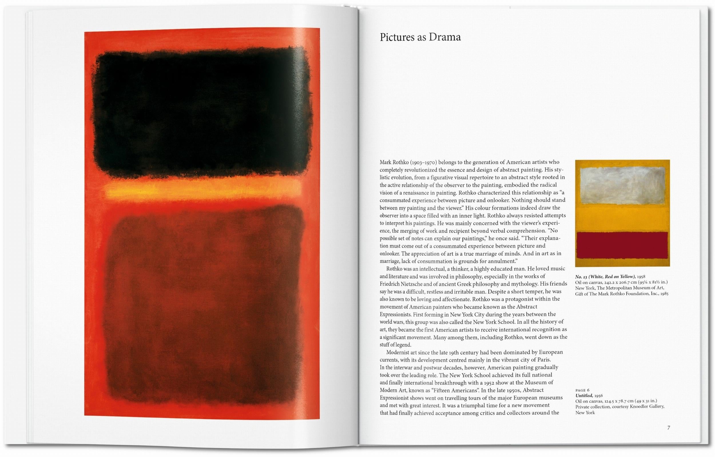 Rothko Art Book