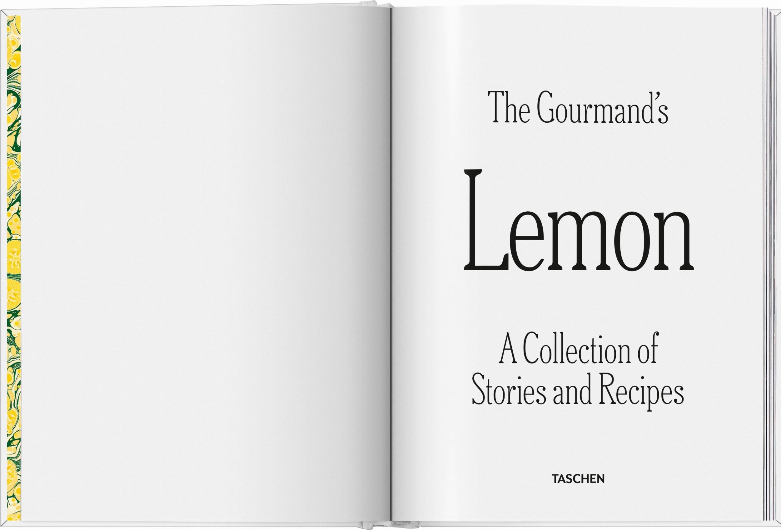 The Gourmand's Lemon: A Collection of Stories and Recipes Book