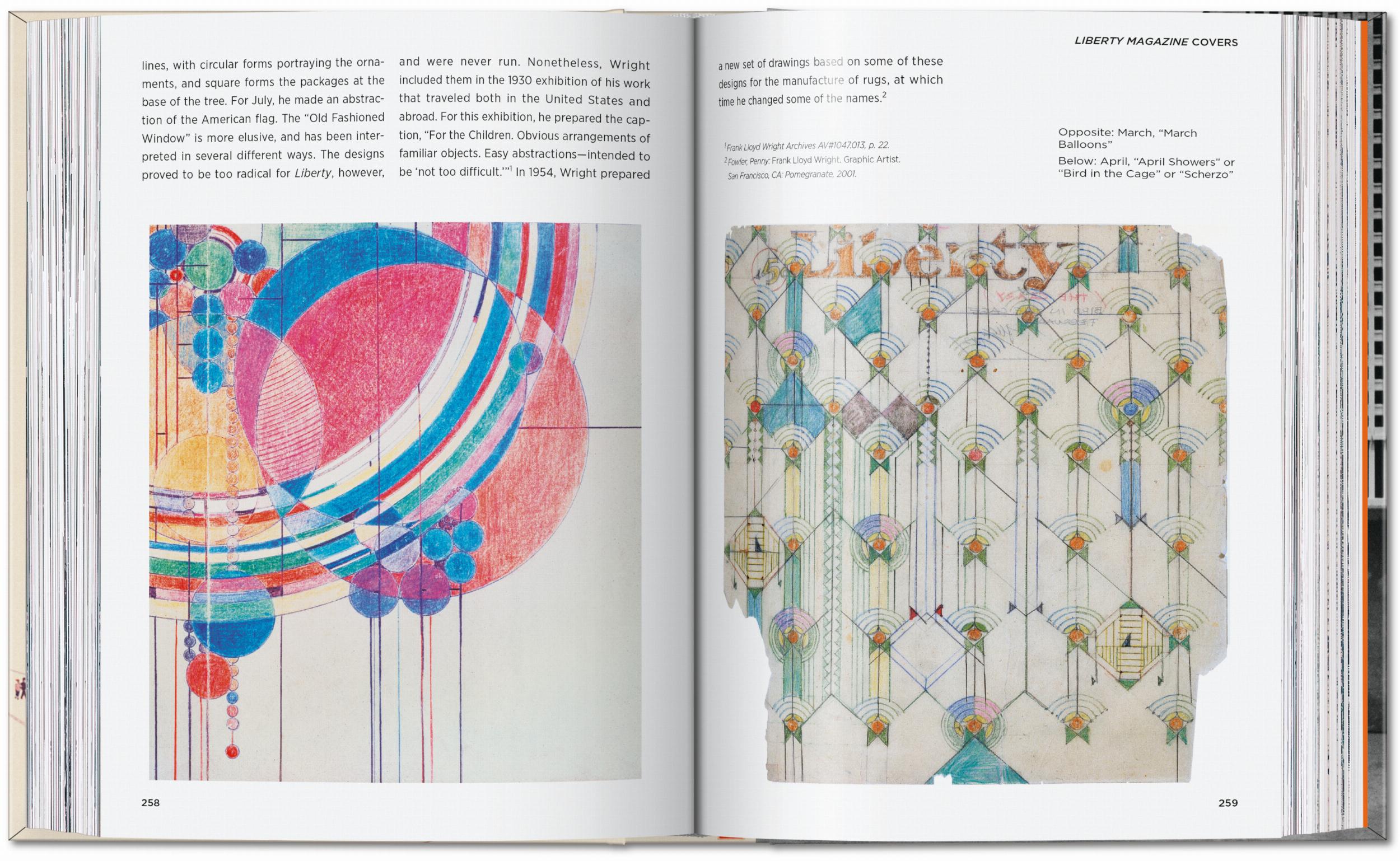 Frank Lloyd Wright Art Book