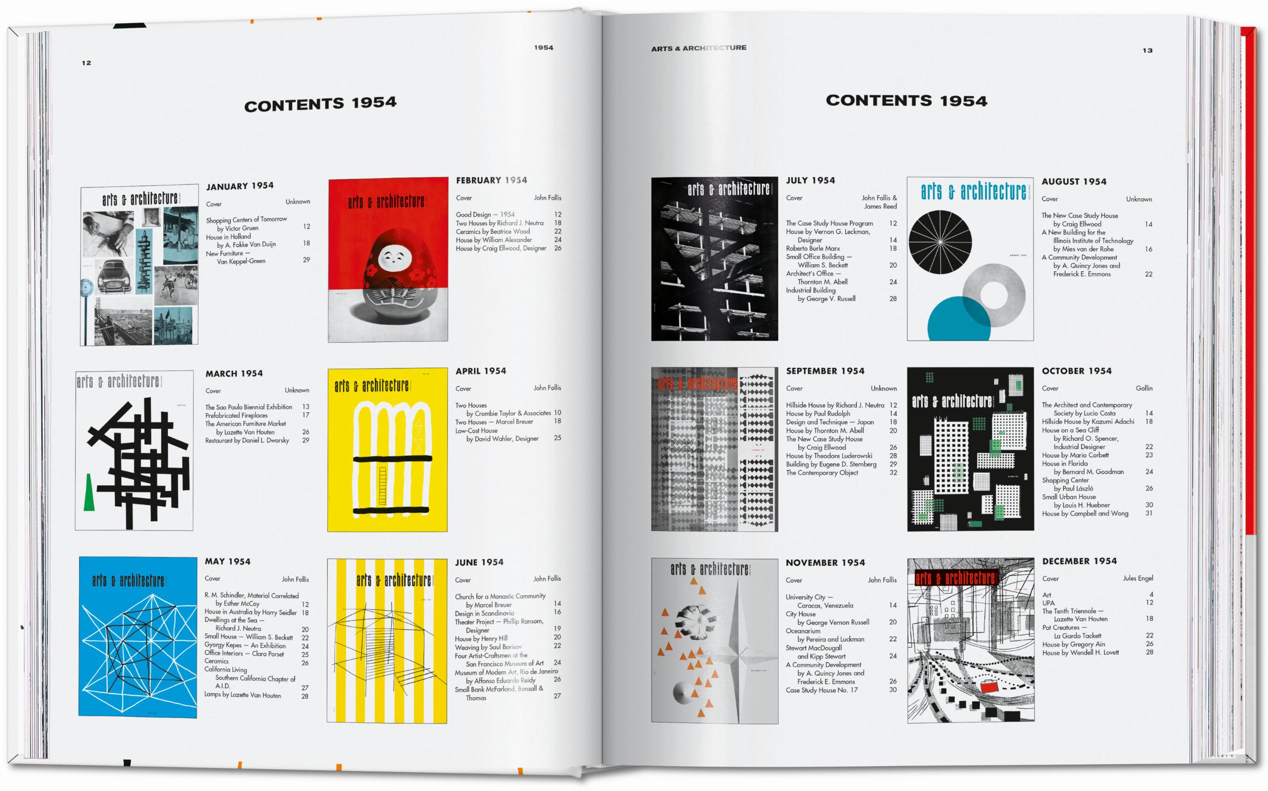 Arts & Architecture 1950–1954 Art Book