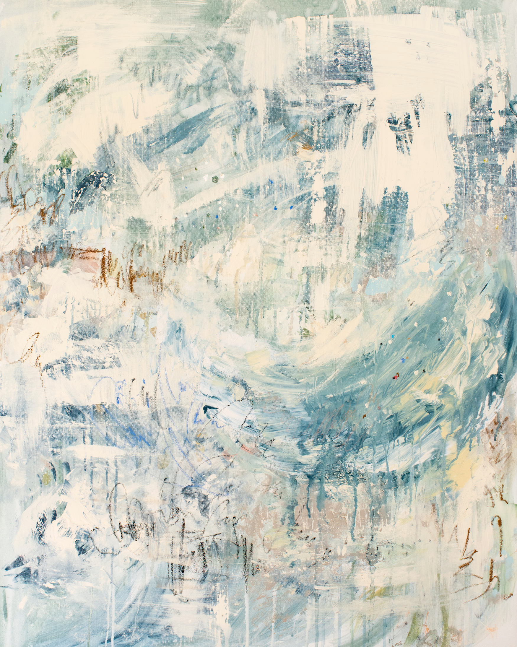 Acid Washed Canvas Wall Art