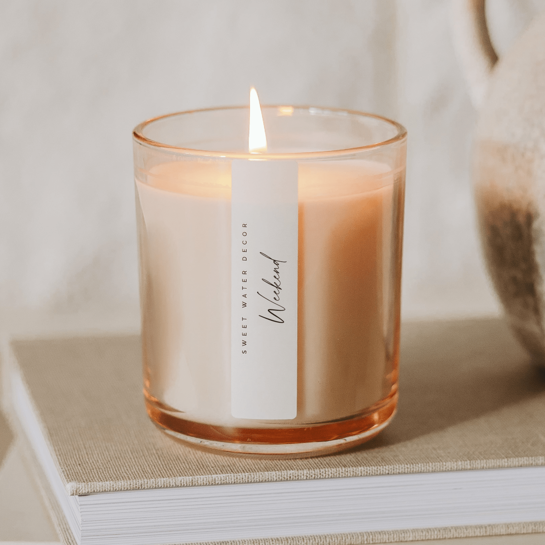 Weekend Soy Candle (12oz. Tinted Glass Jar)
