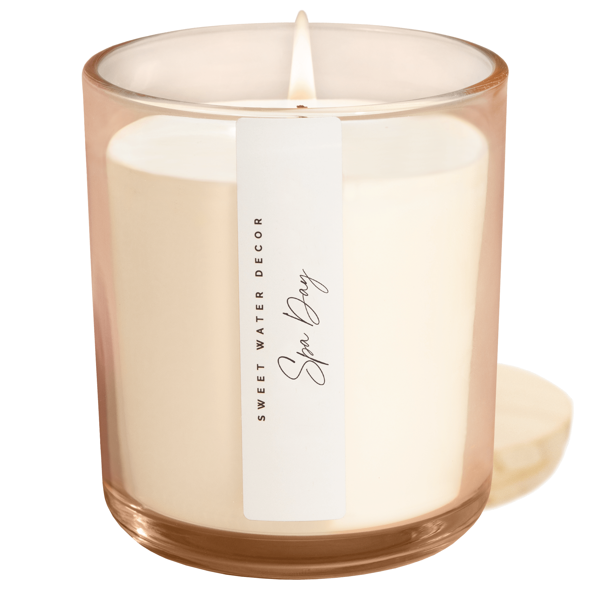 Spa Day Soy Candle (12oz. Tinted Glass Jar)