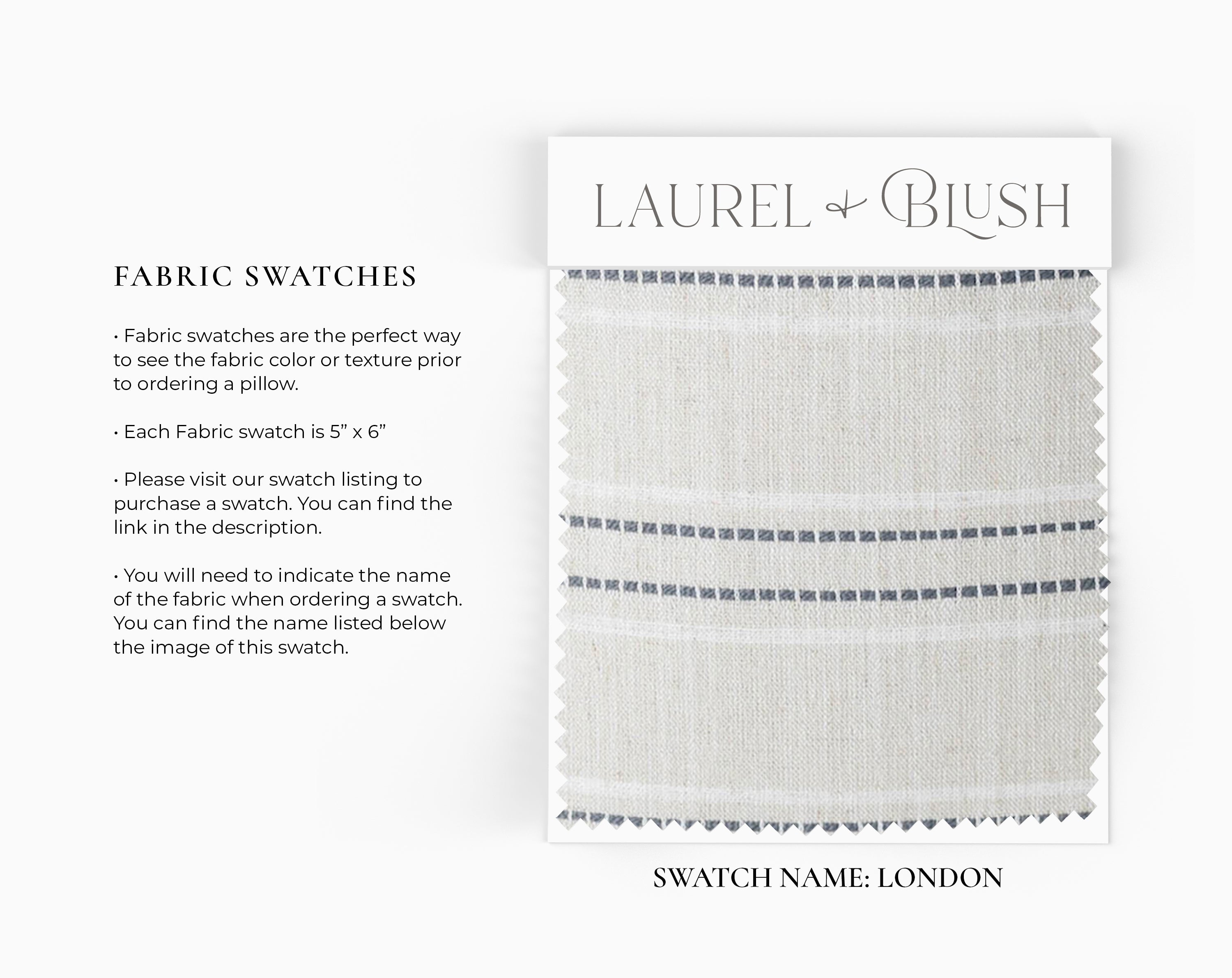 London Pillow Cover