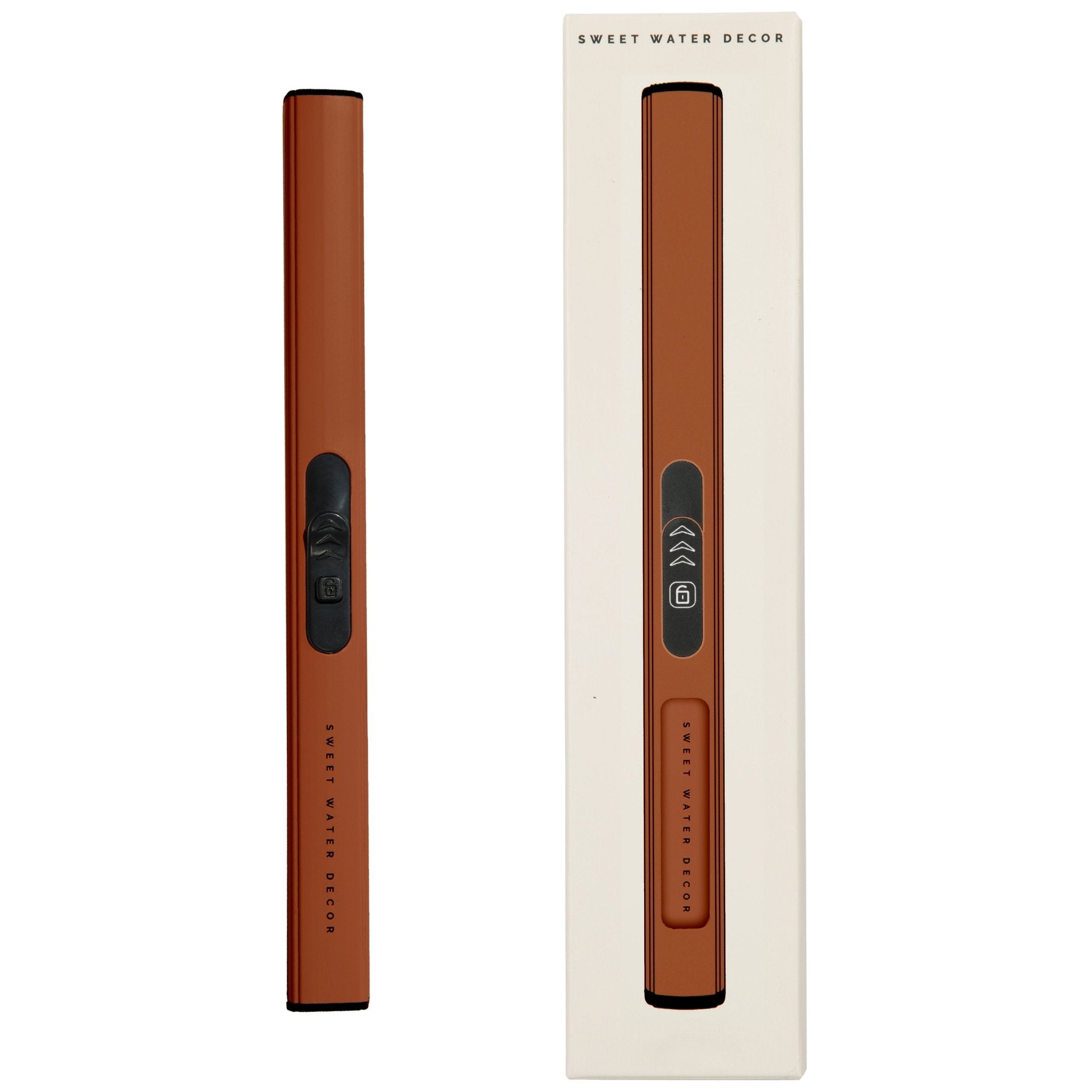 Burnt Orange Electric Lighter