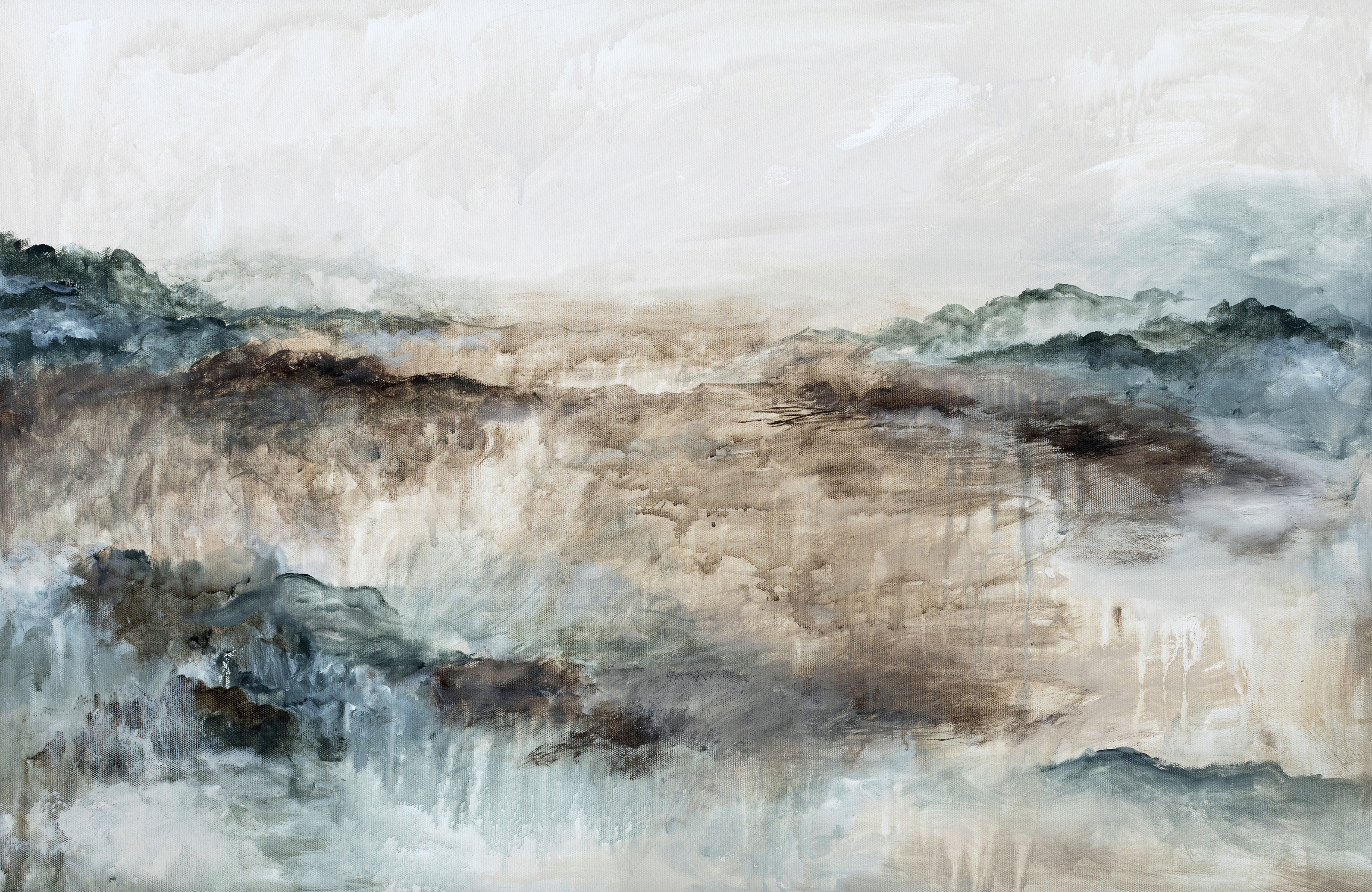 Emerald Valley Canvas Wall Art