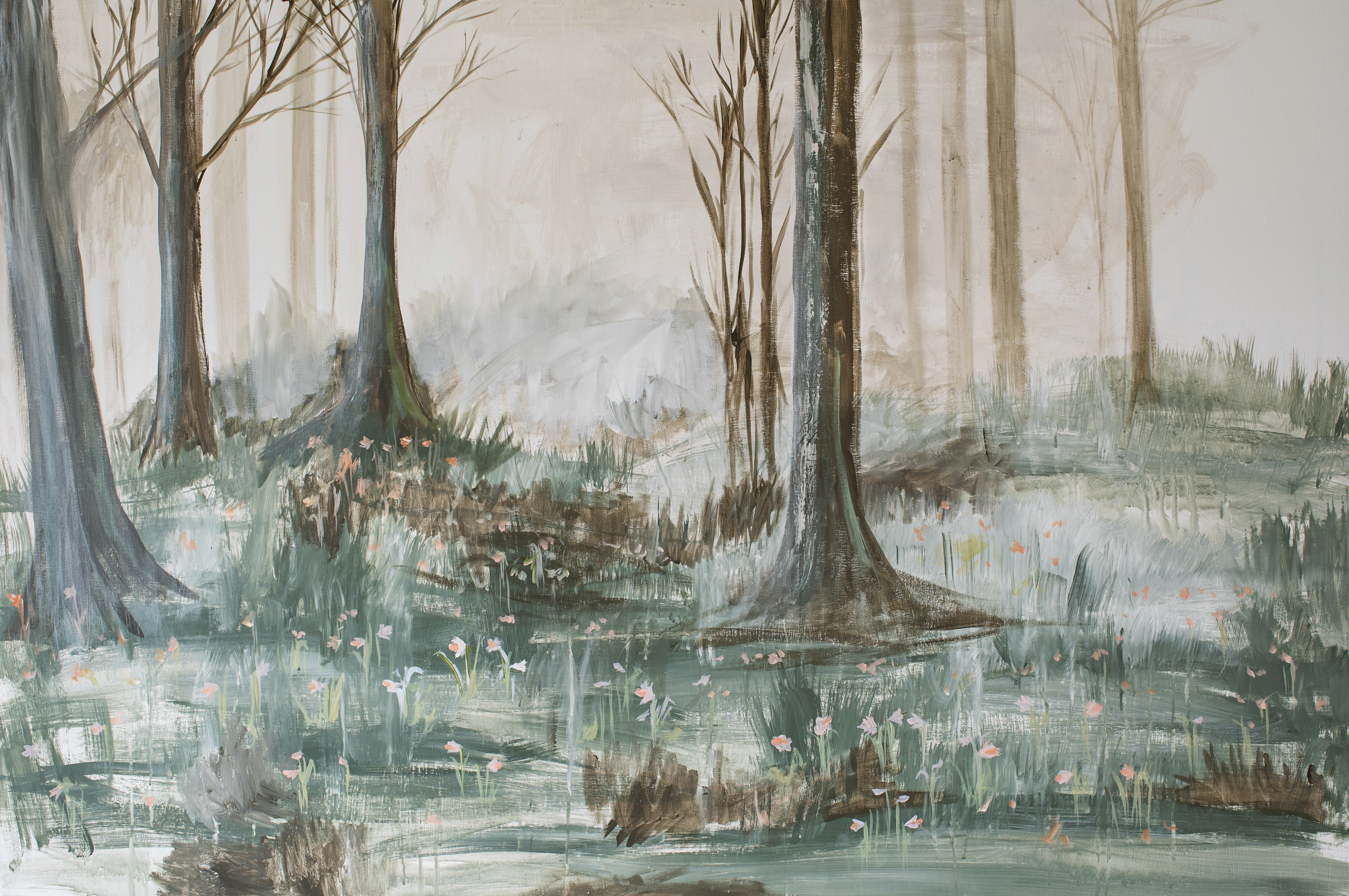 Serenity Forest Canvas Wall Art