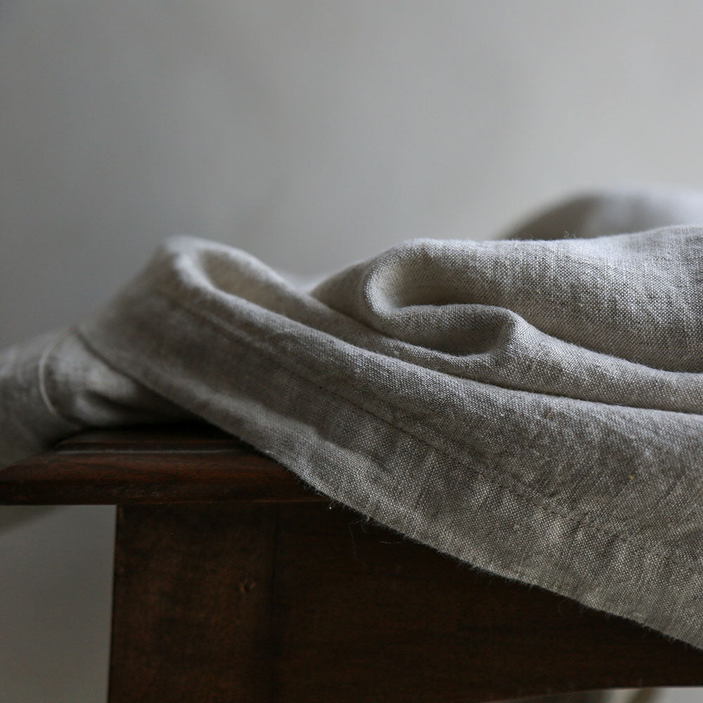 Stone Natural Linen Tablecloth