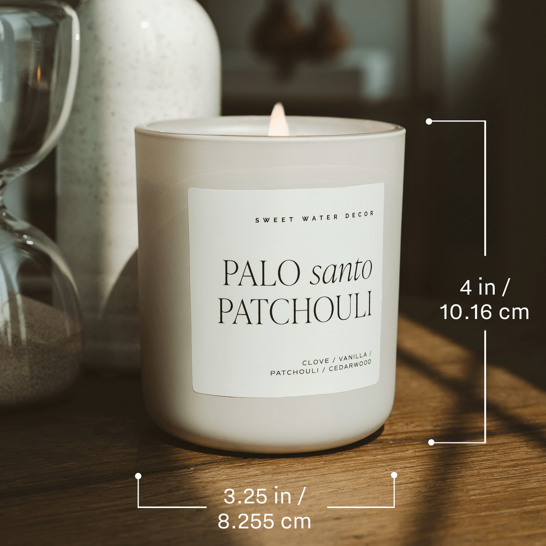 Salt and Sea Soy Candle (15oz Tan Matte Jar)