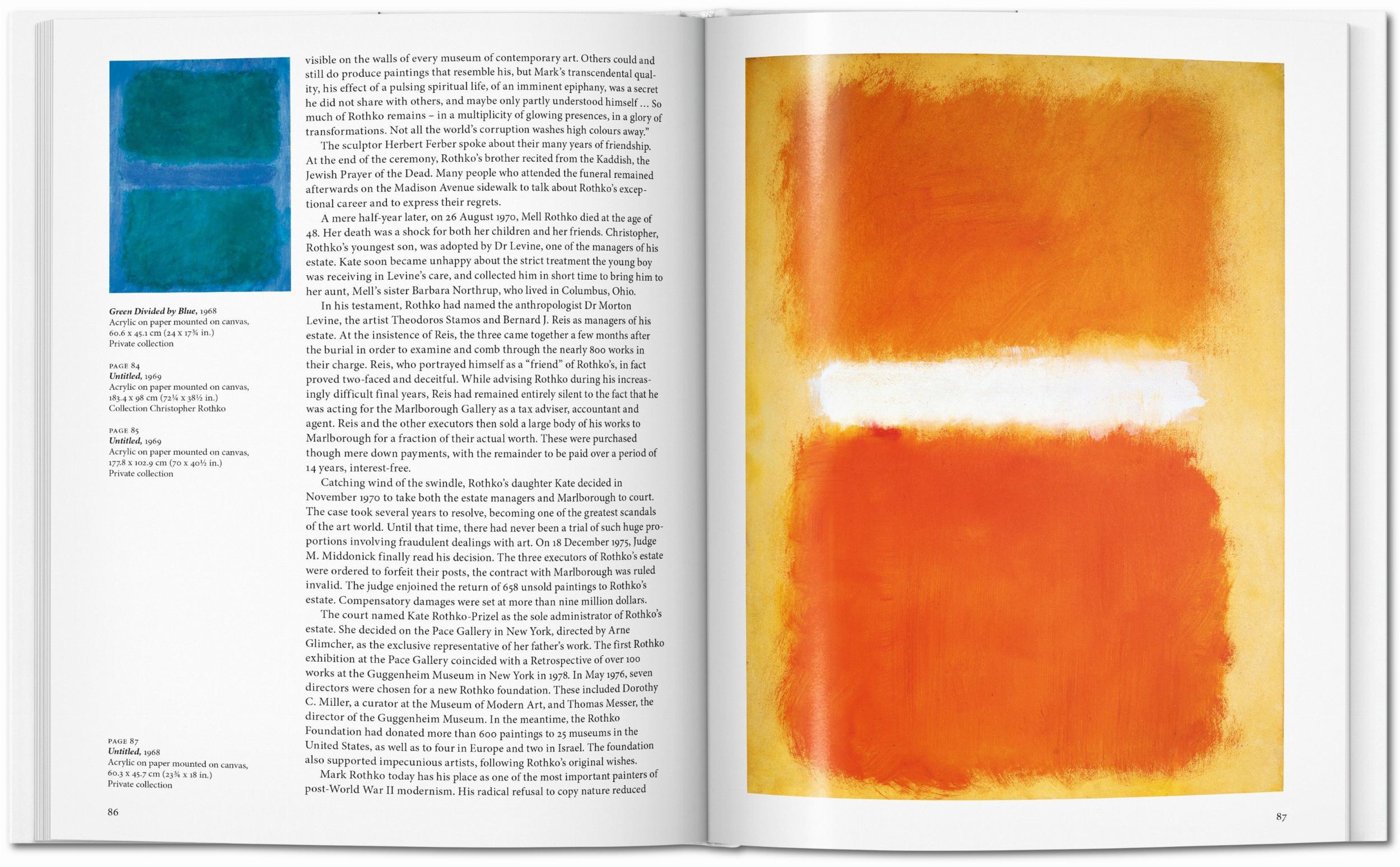 Rothko Art Book