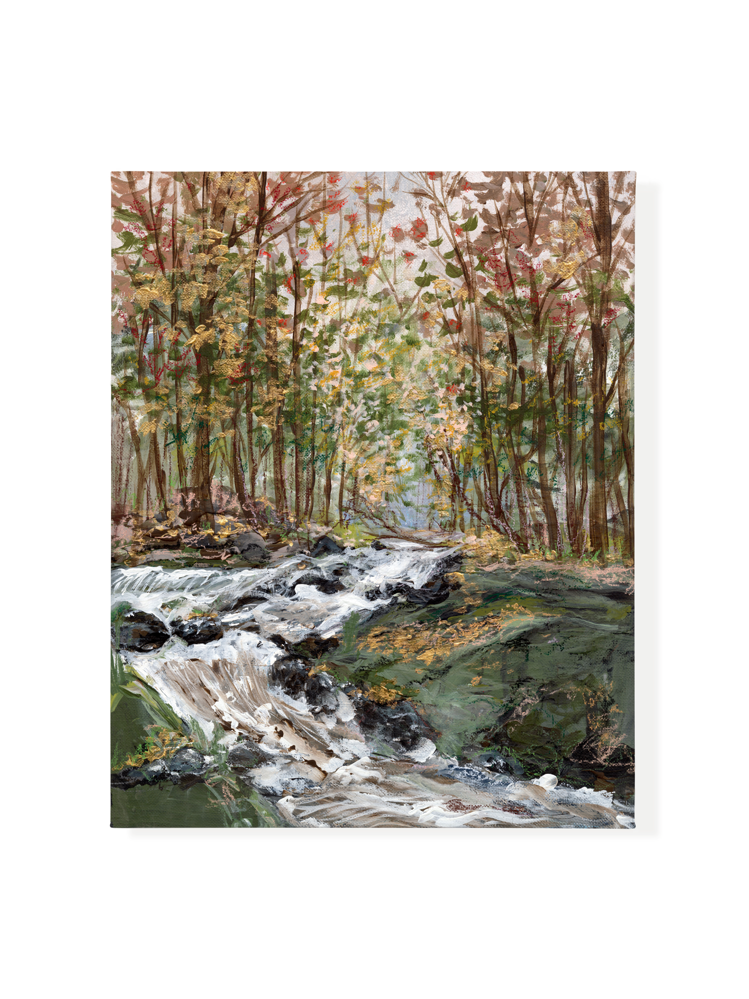 Autumn Hike Canvas Wall Art