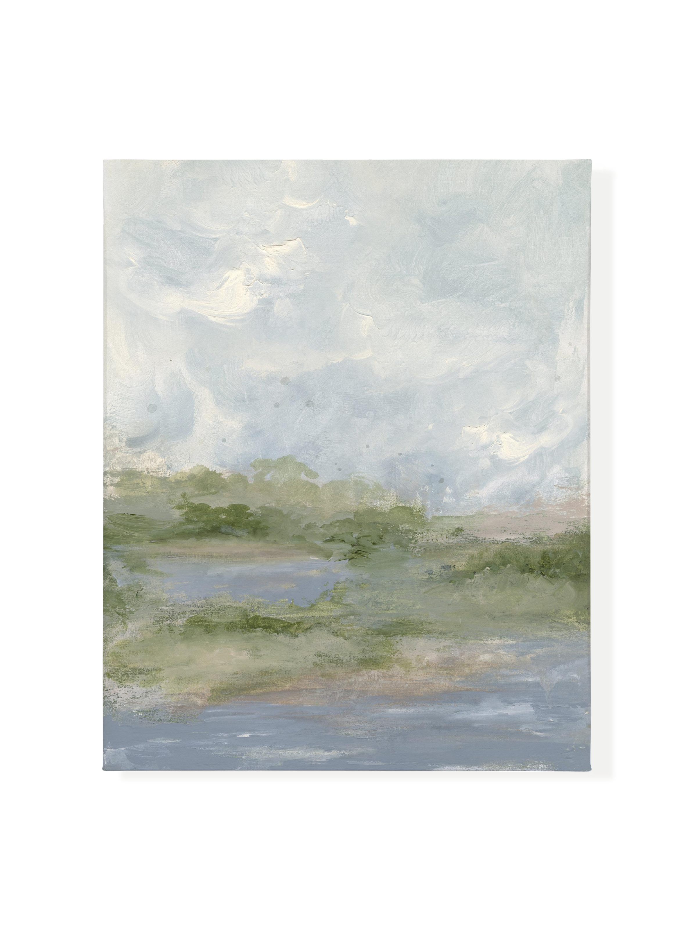 Green Pastures Canvas Wall Art