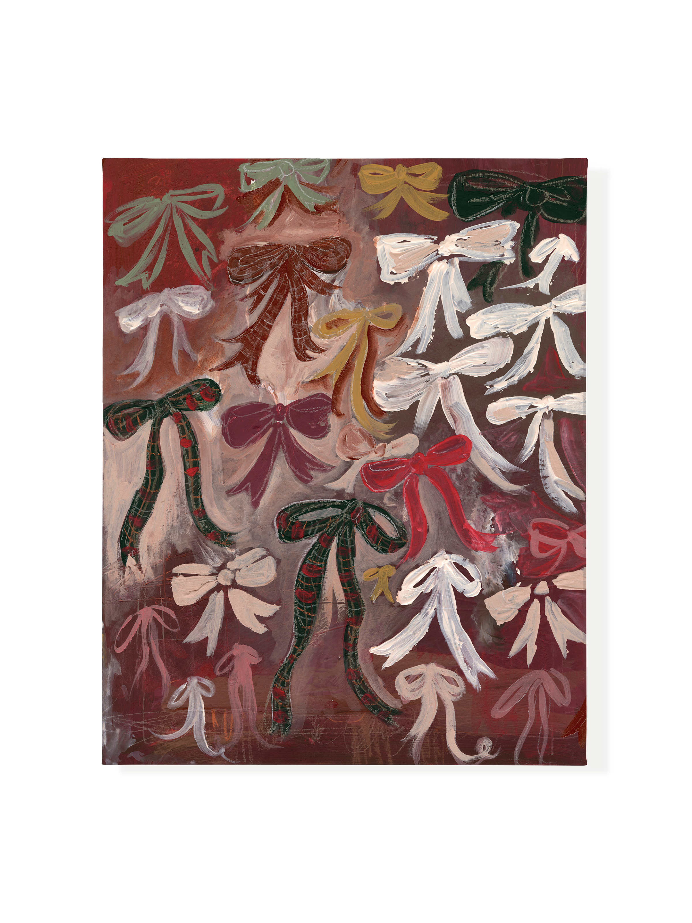 Ribbons & Bows Canvas Wall Art