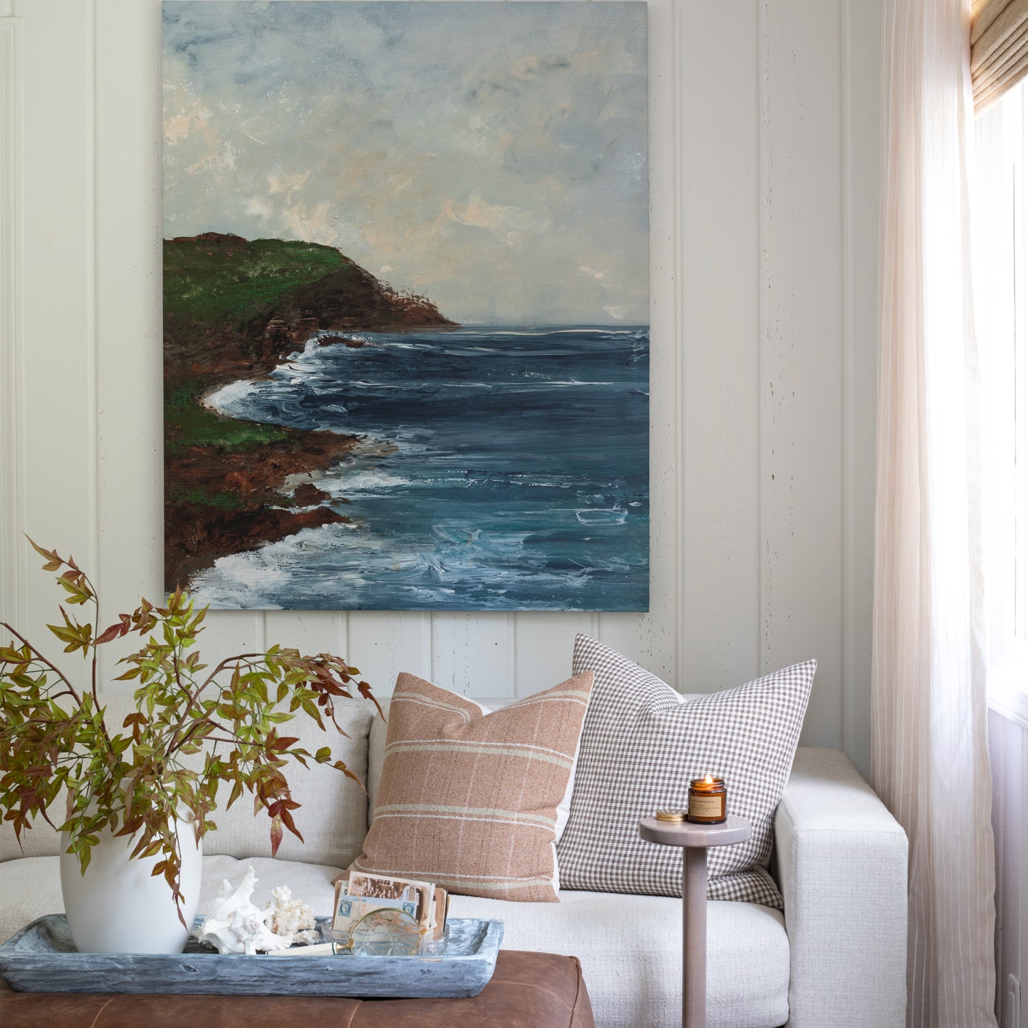 Rocky Coast Canvas Wall Art
