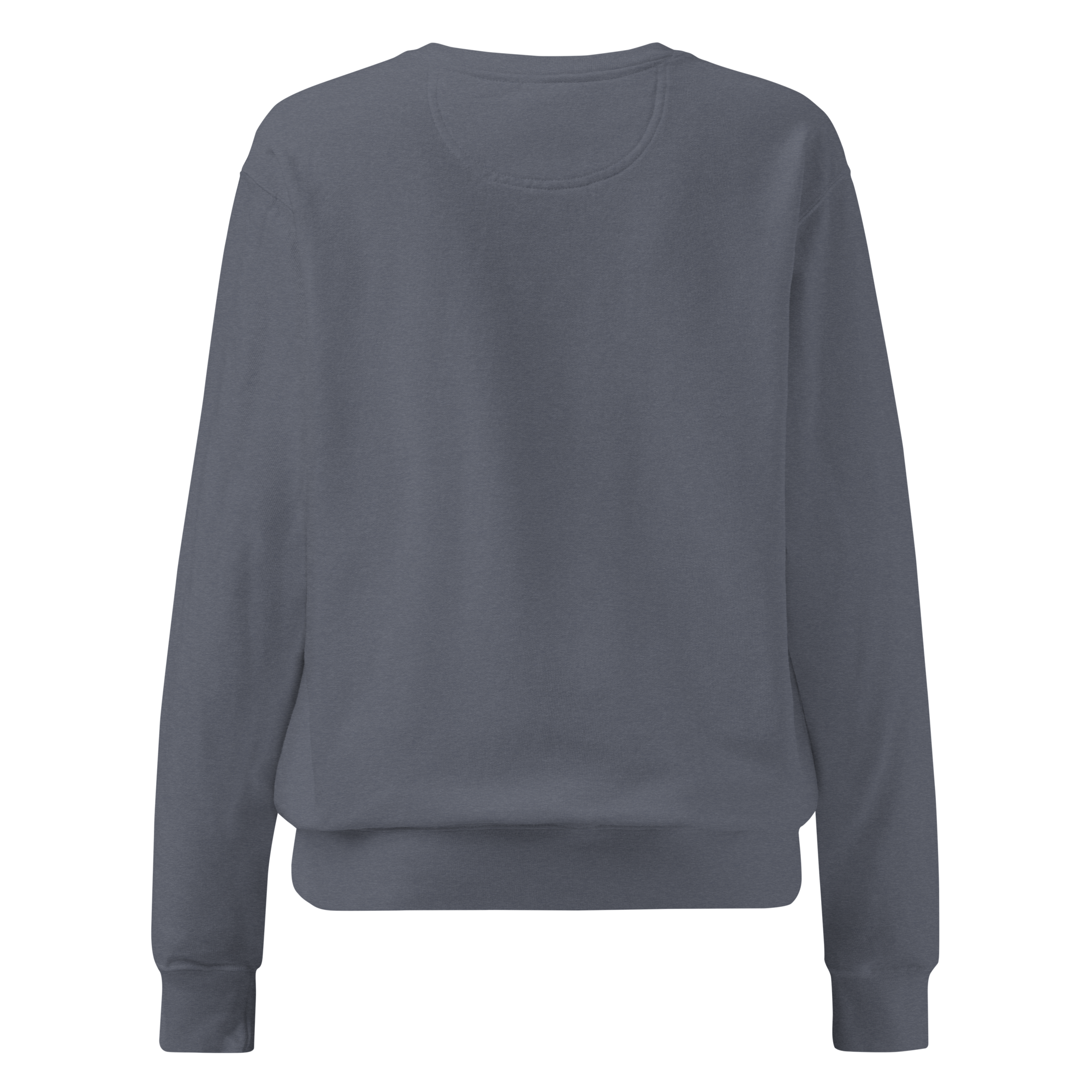 A/M Wave Embroidered Logo Crewneck