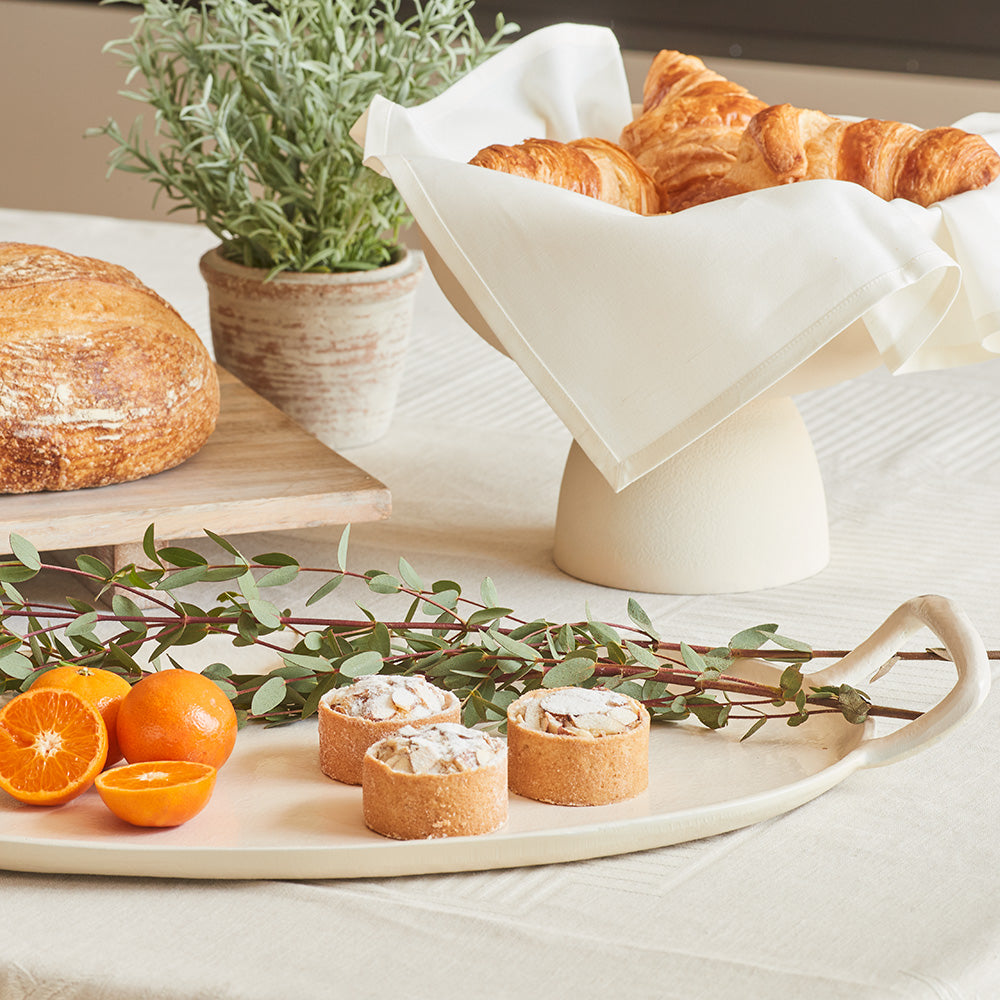 Charlotte Aluminum Serving Tray