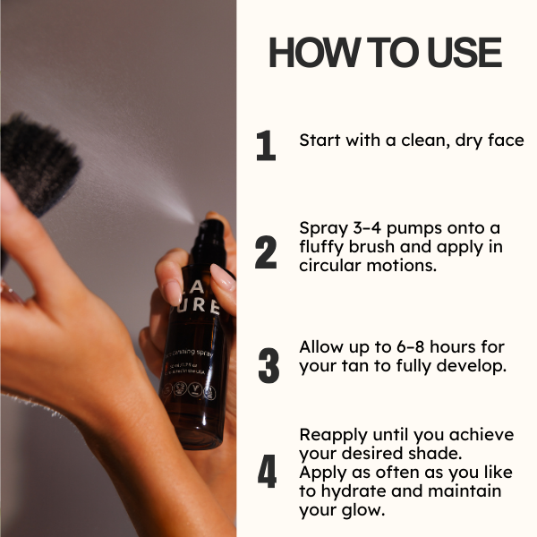 Beauty Brush for Tanning Mist