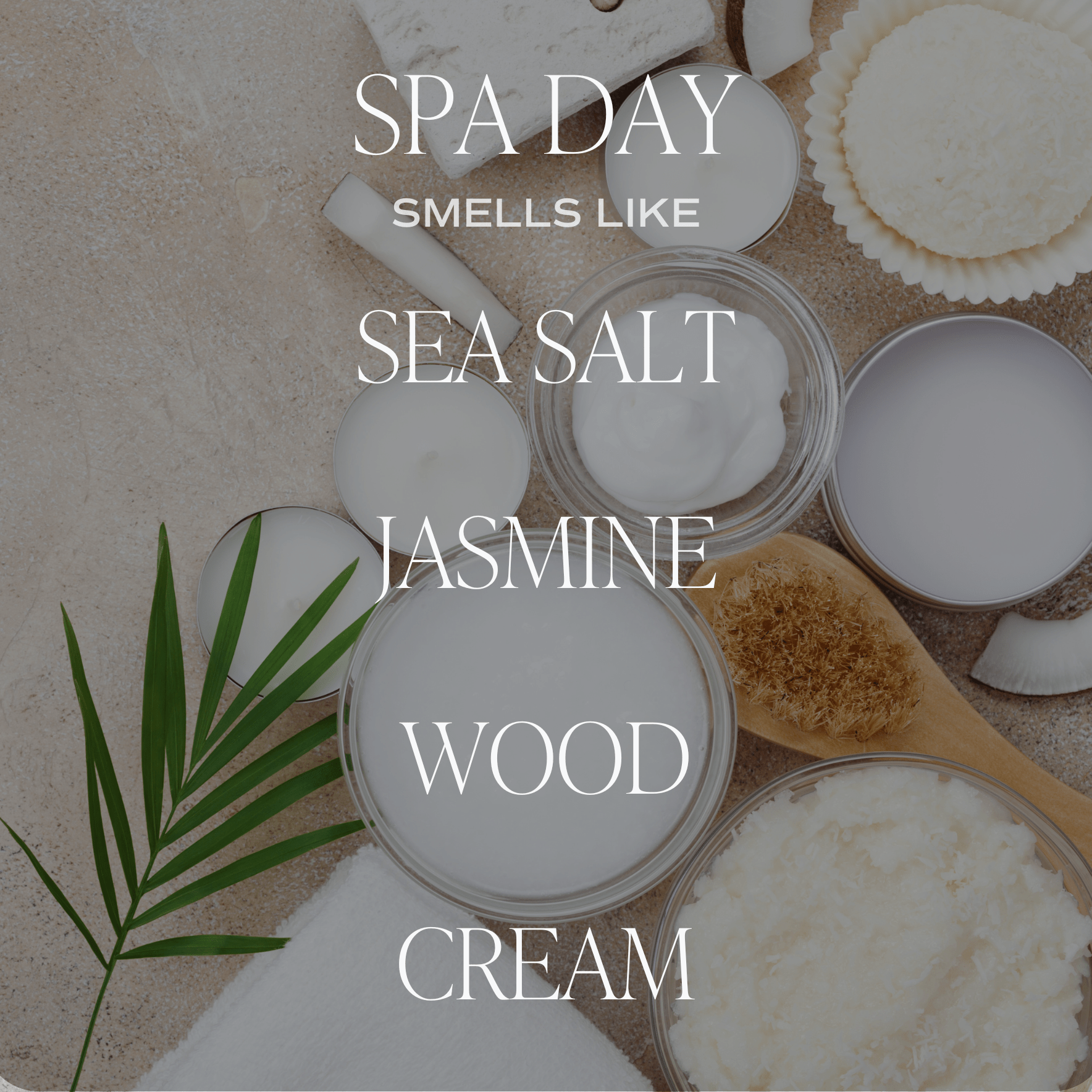 Spa Day Soy Candle  (12oz. Tinted Glass Jar)