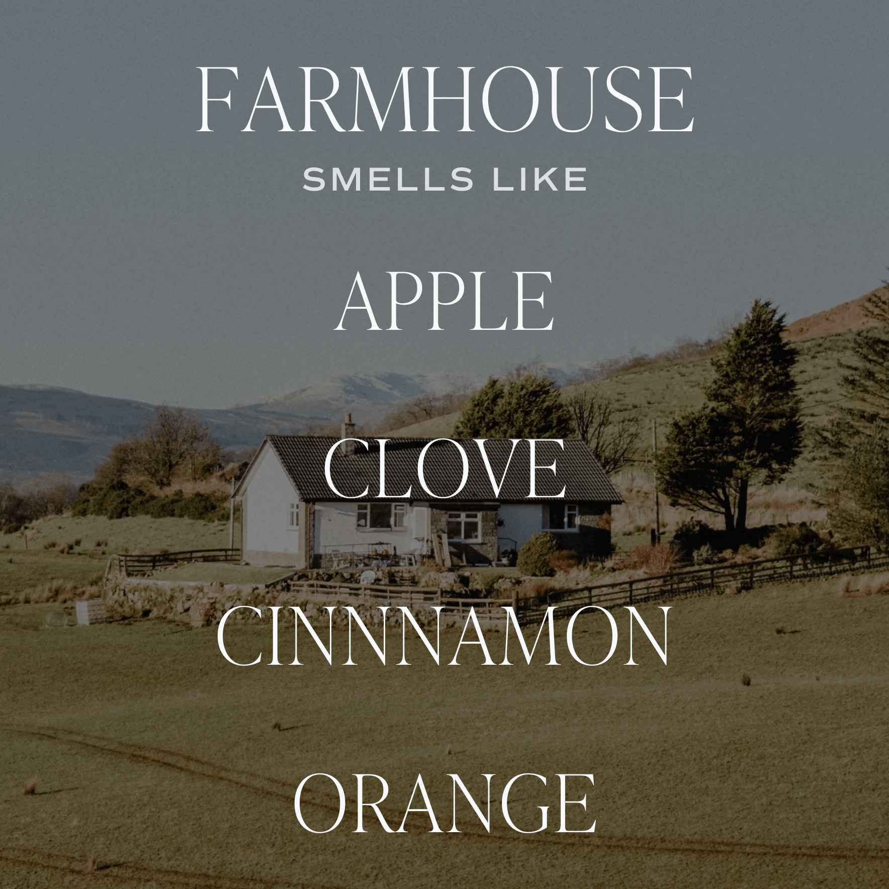 Farmhouse Soy Candle (12oz. Tinted Glass Jar)