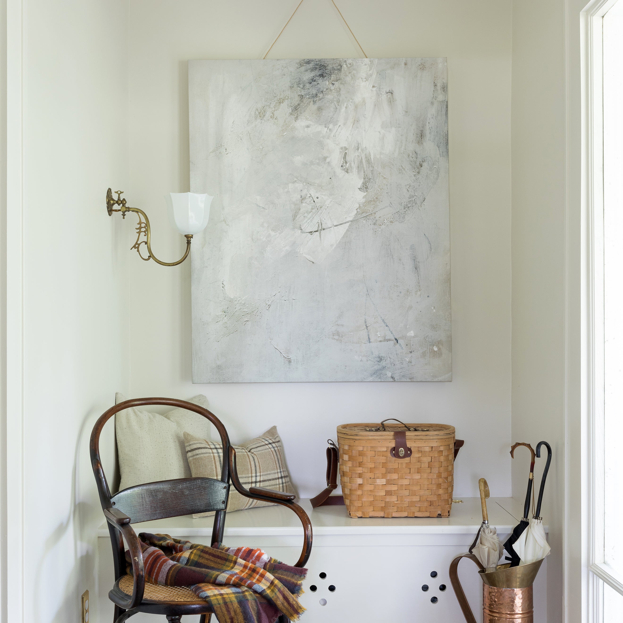 White Truffle Canvas Wall Art