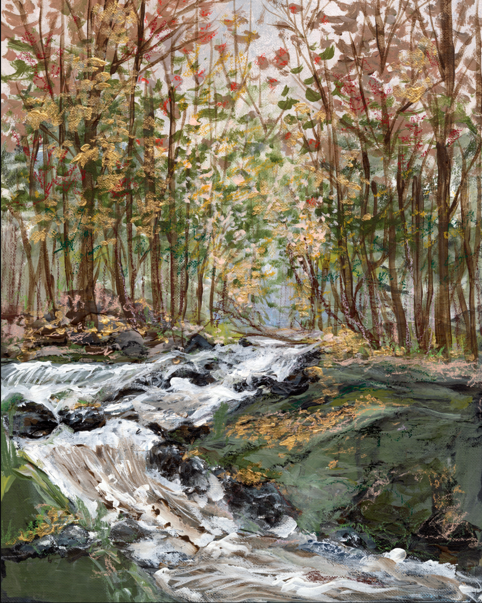 Autumn Hike Canvas Wall Art