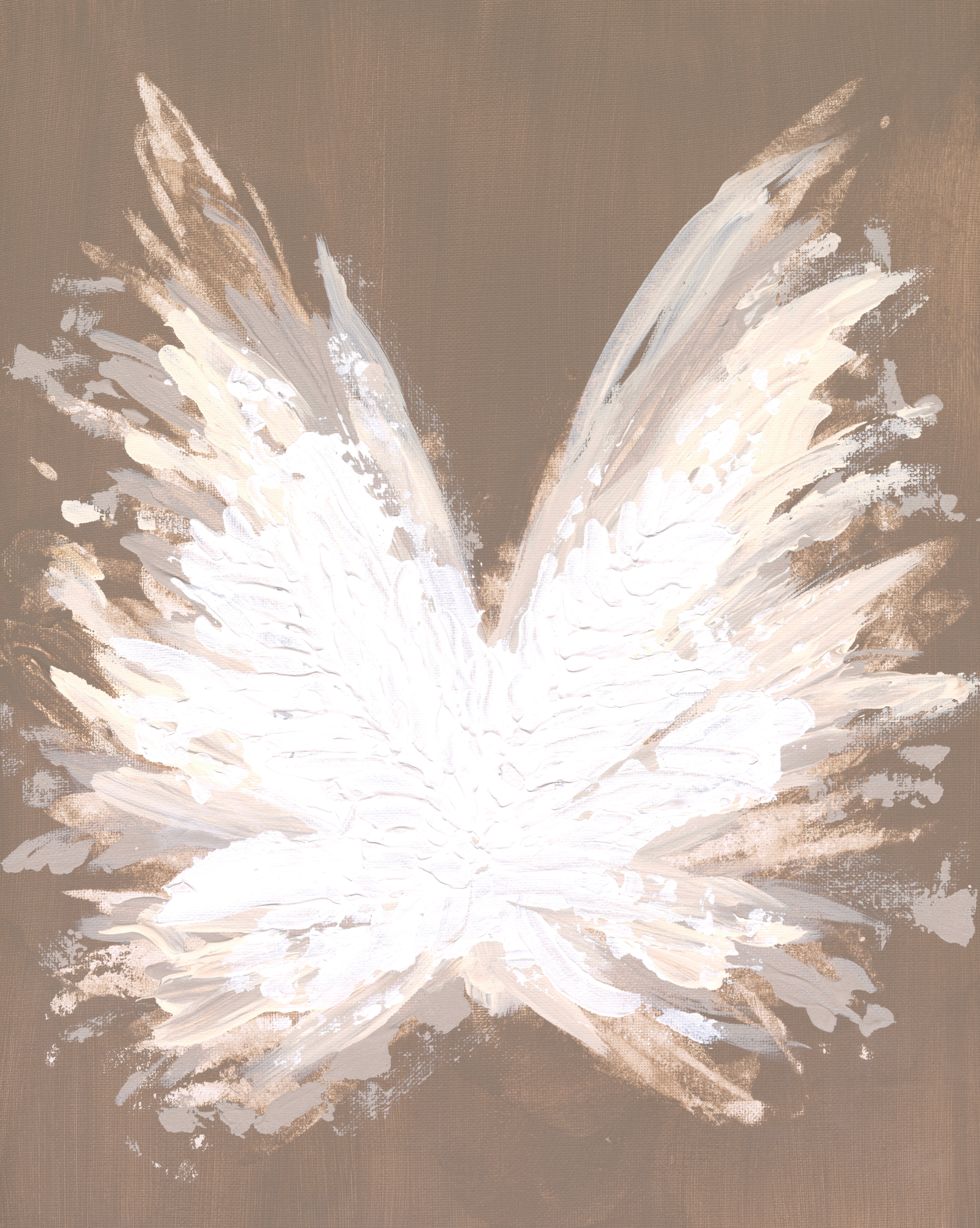 Angel Wings Canvas Wall Art