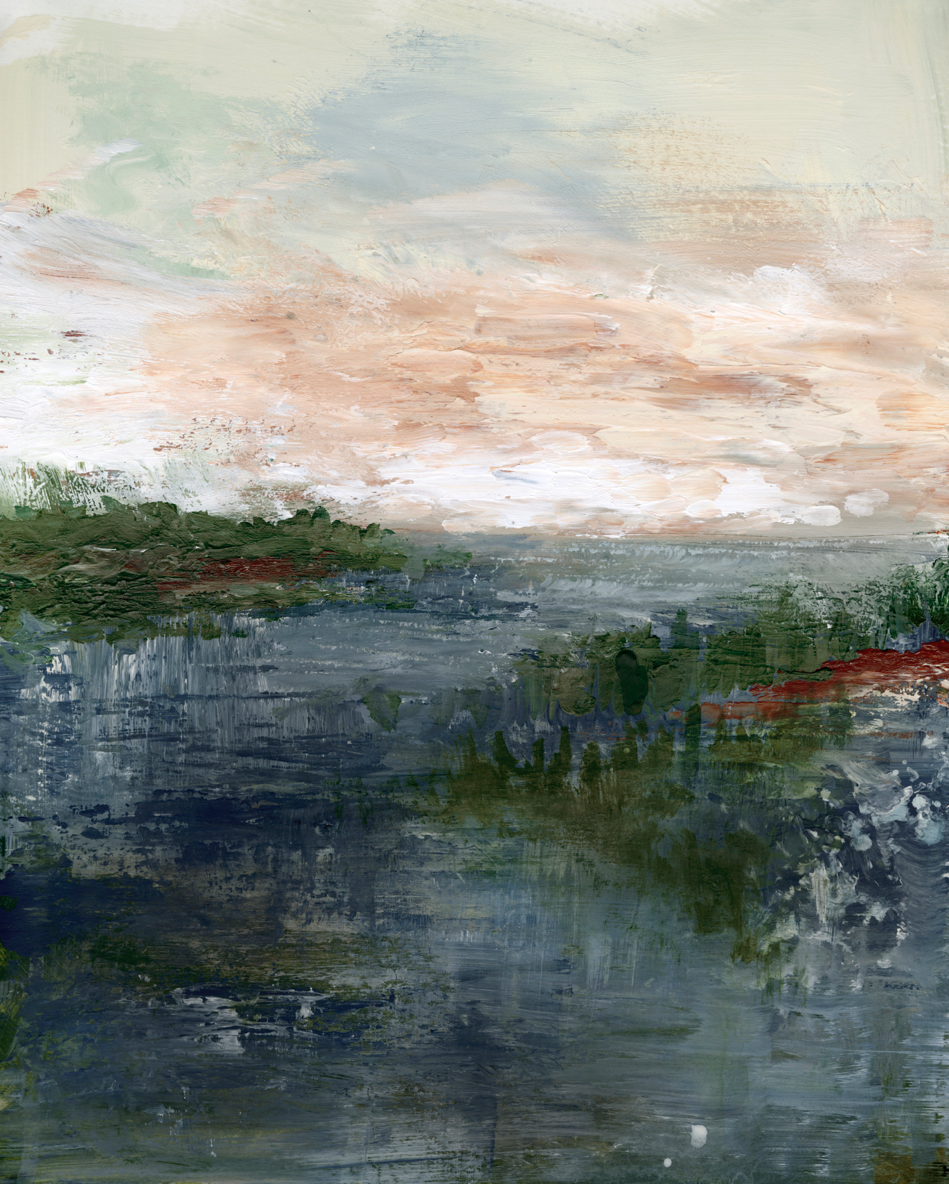 River Home Canvas Wall Art