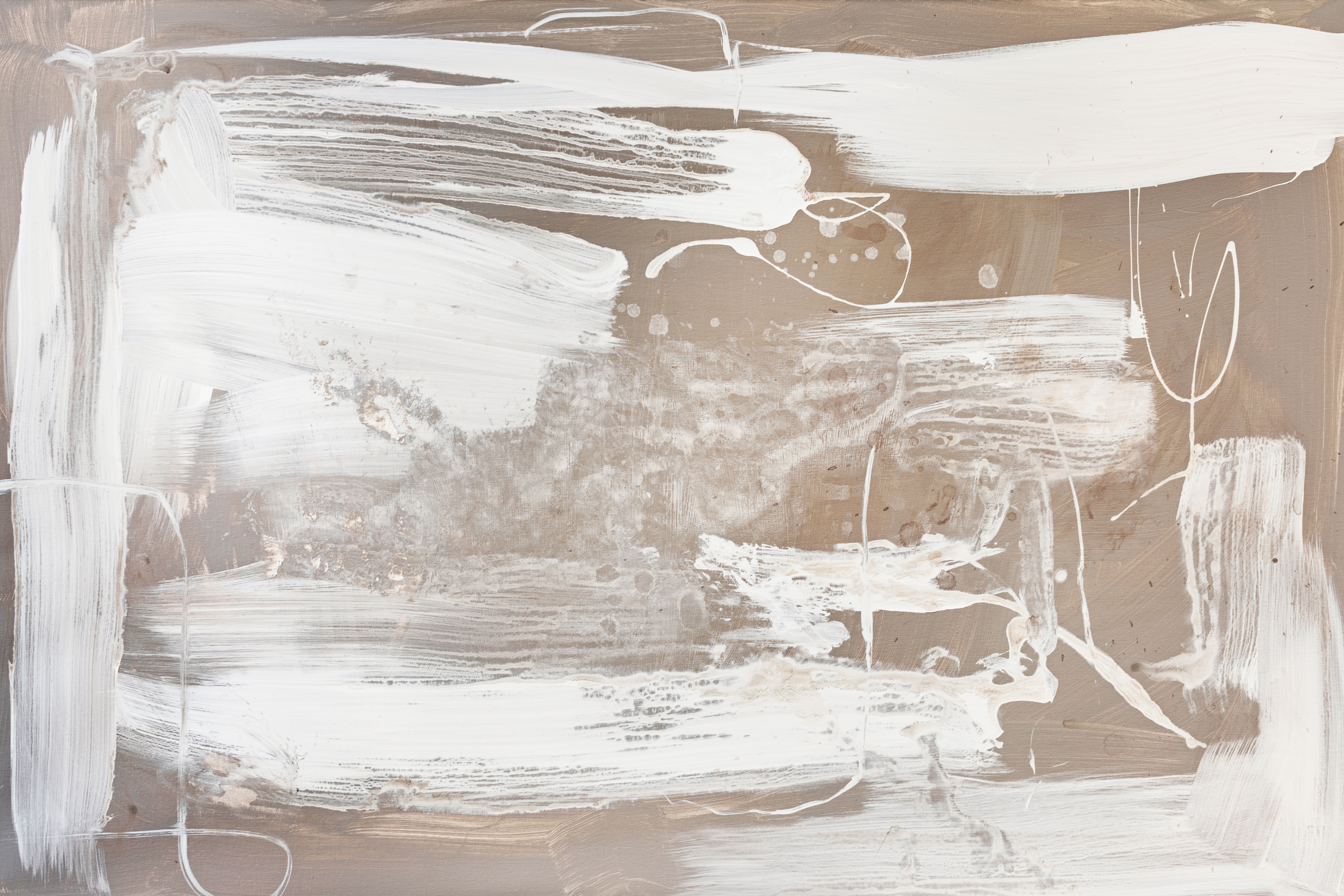 Vanilla Latte Canvas Wall Art