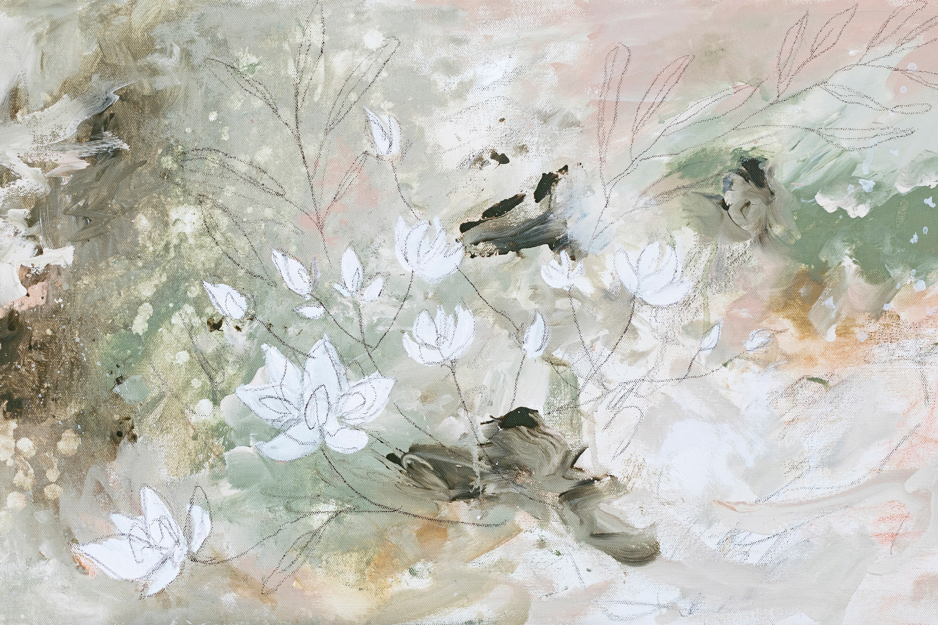 Magnolia Canvas Wall Art