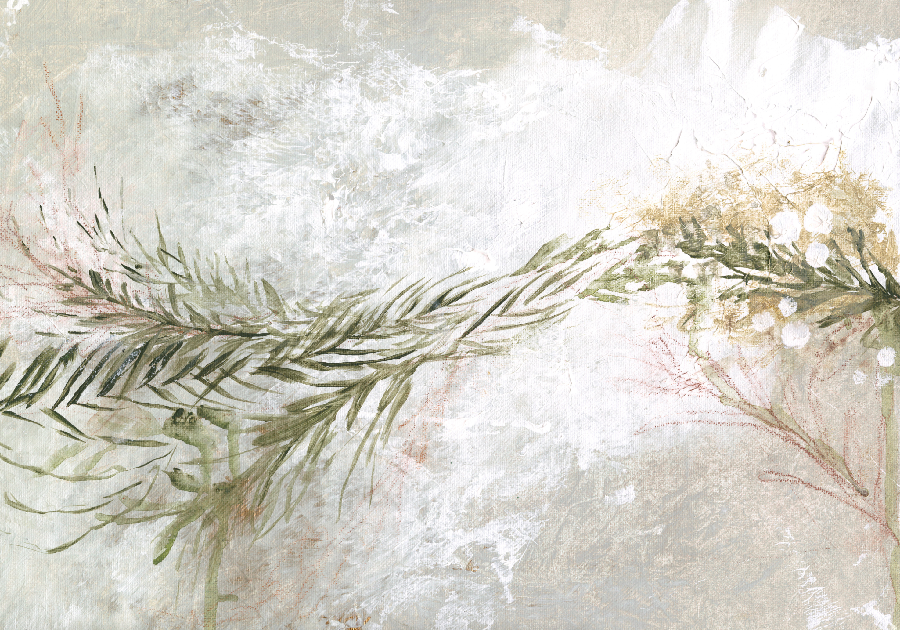 Peaceful Branches Canvas Wall Art