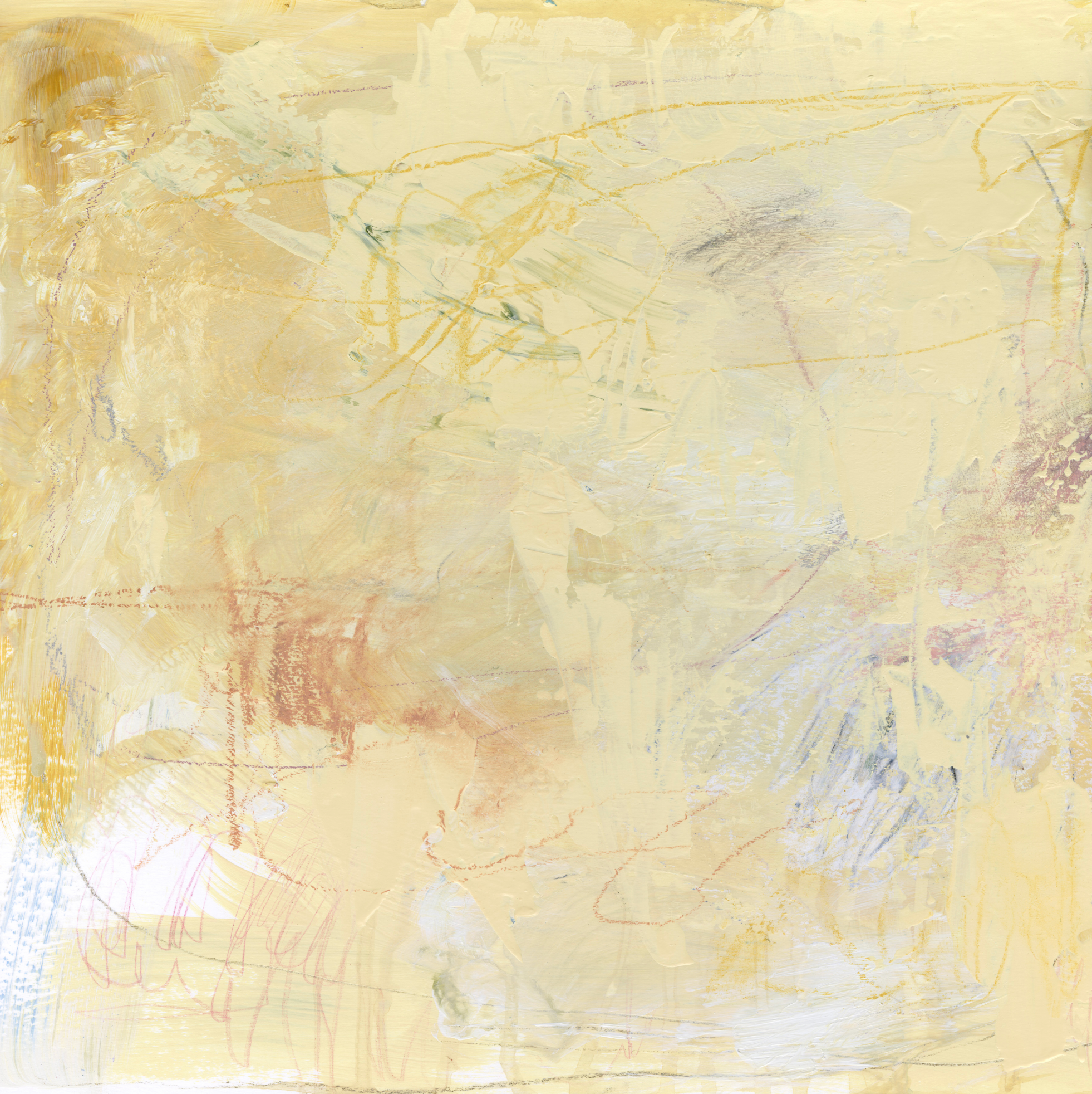 Citrine Canvas Wall Art