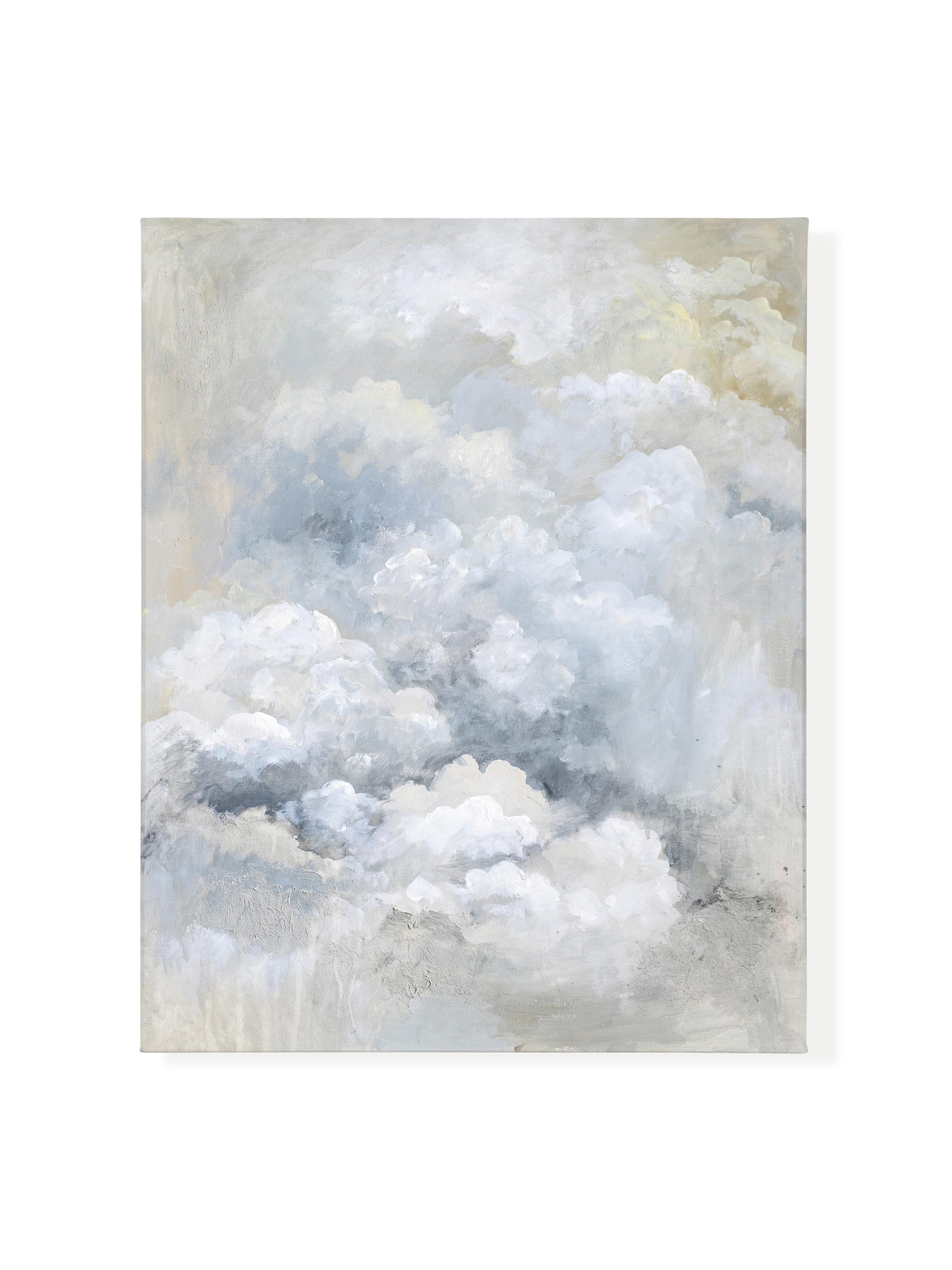 Dreamy Creamy Clouds Canvas Wall Art