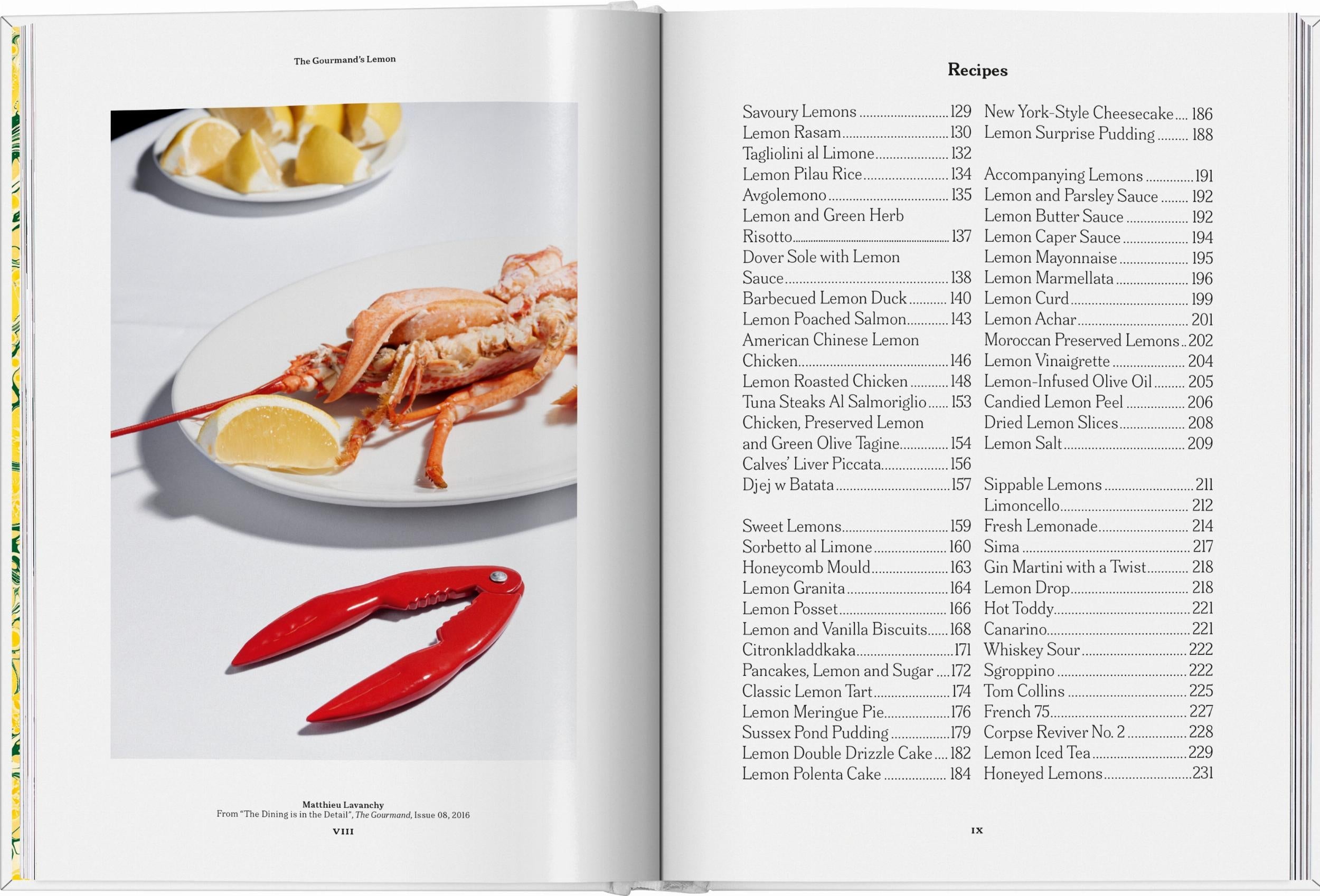 The Gourmand's Lemon: A Collection of Stories and Recipes Book