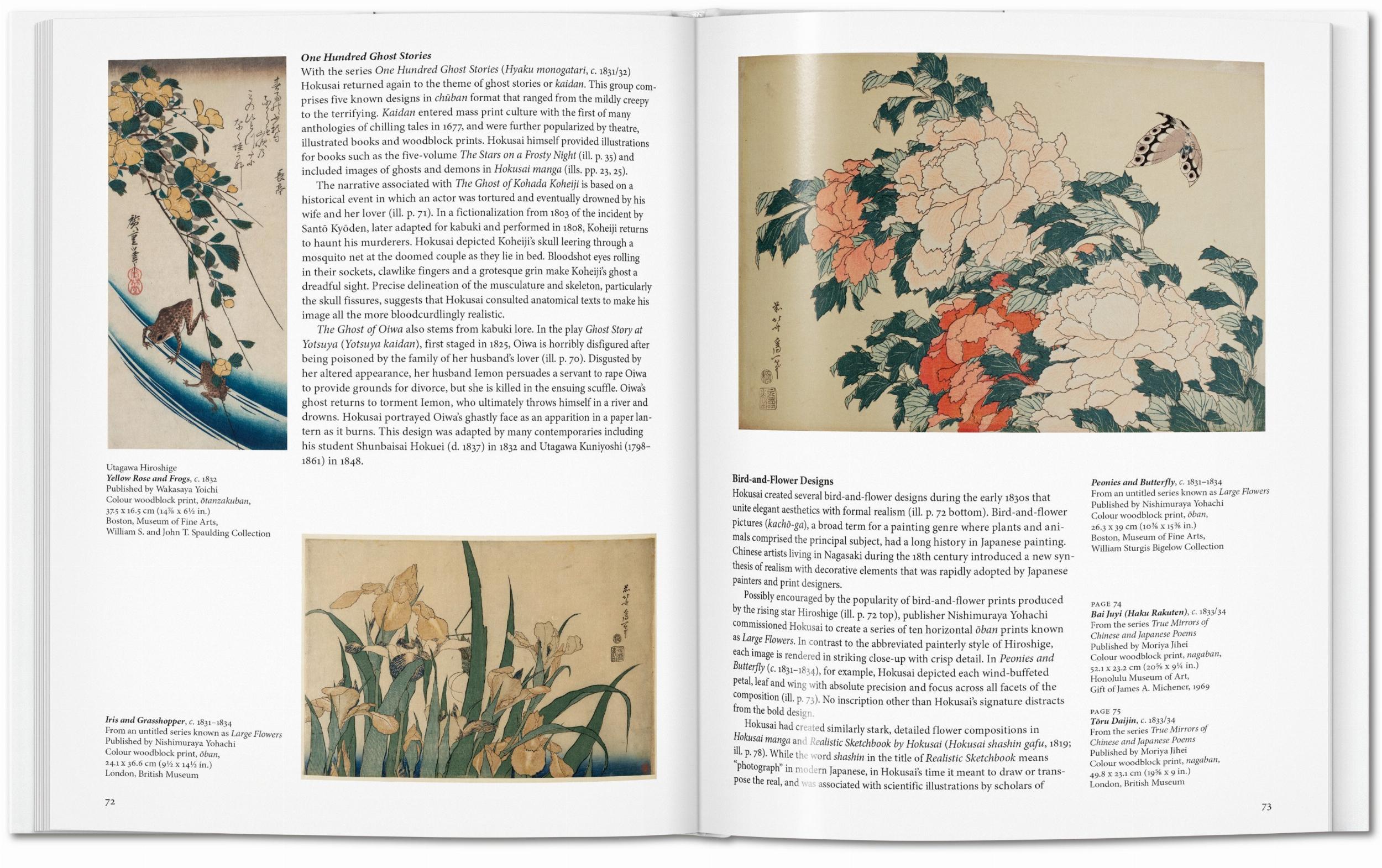 Hokusai Art Book