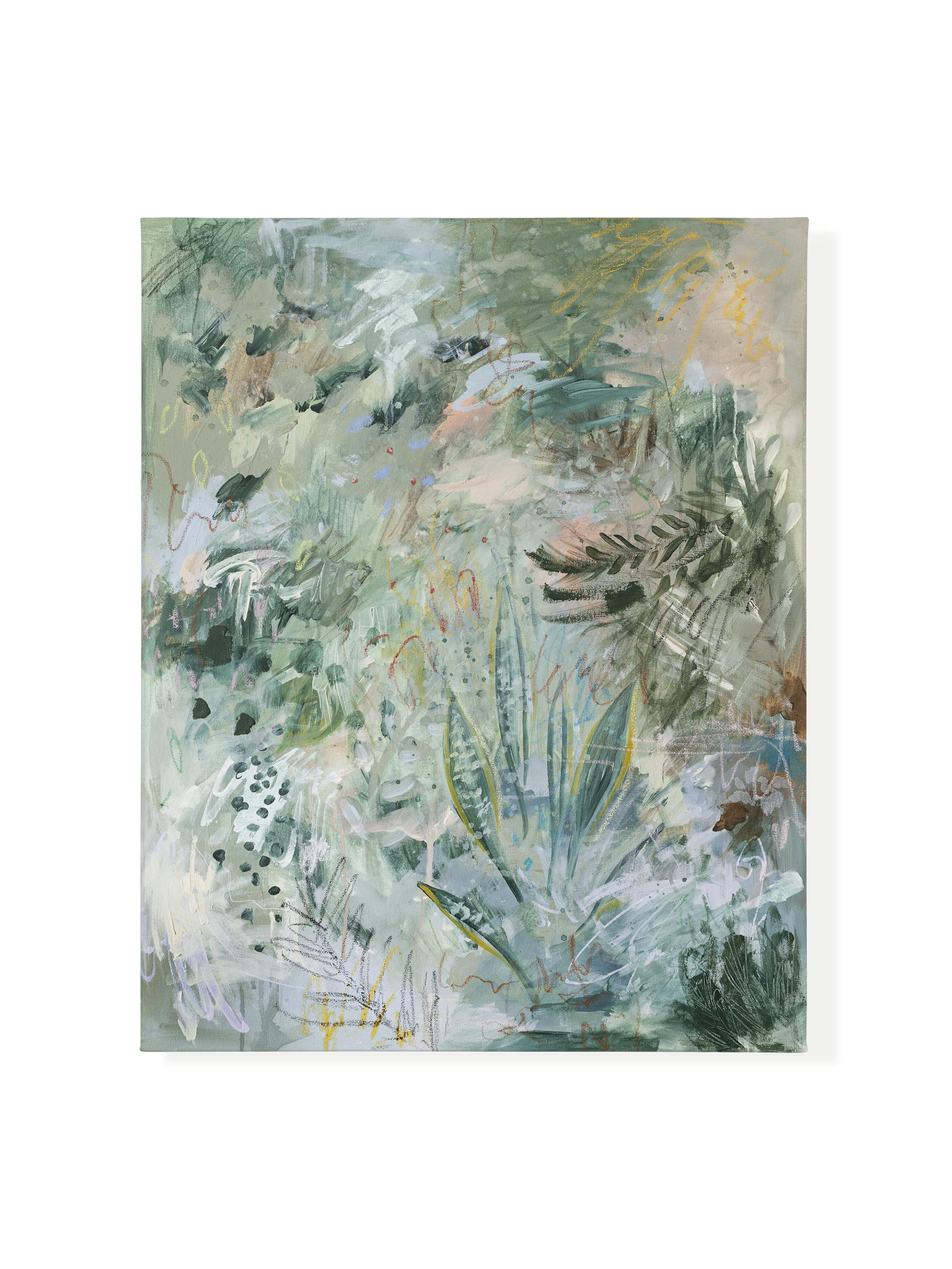Lush Garden Canvas Wall Art