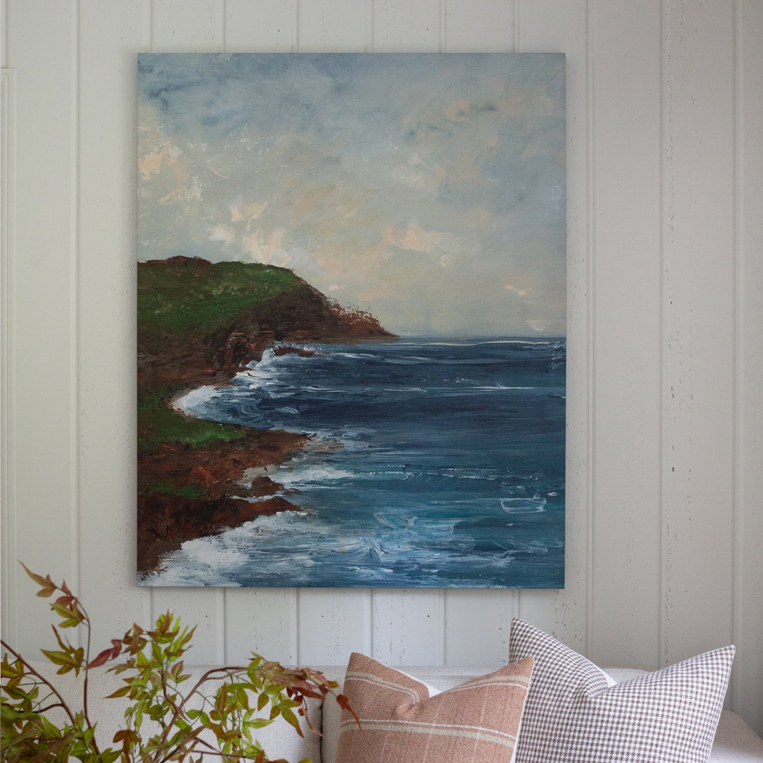 Rocky Coast Canvas Wall Art