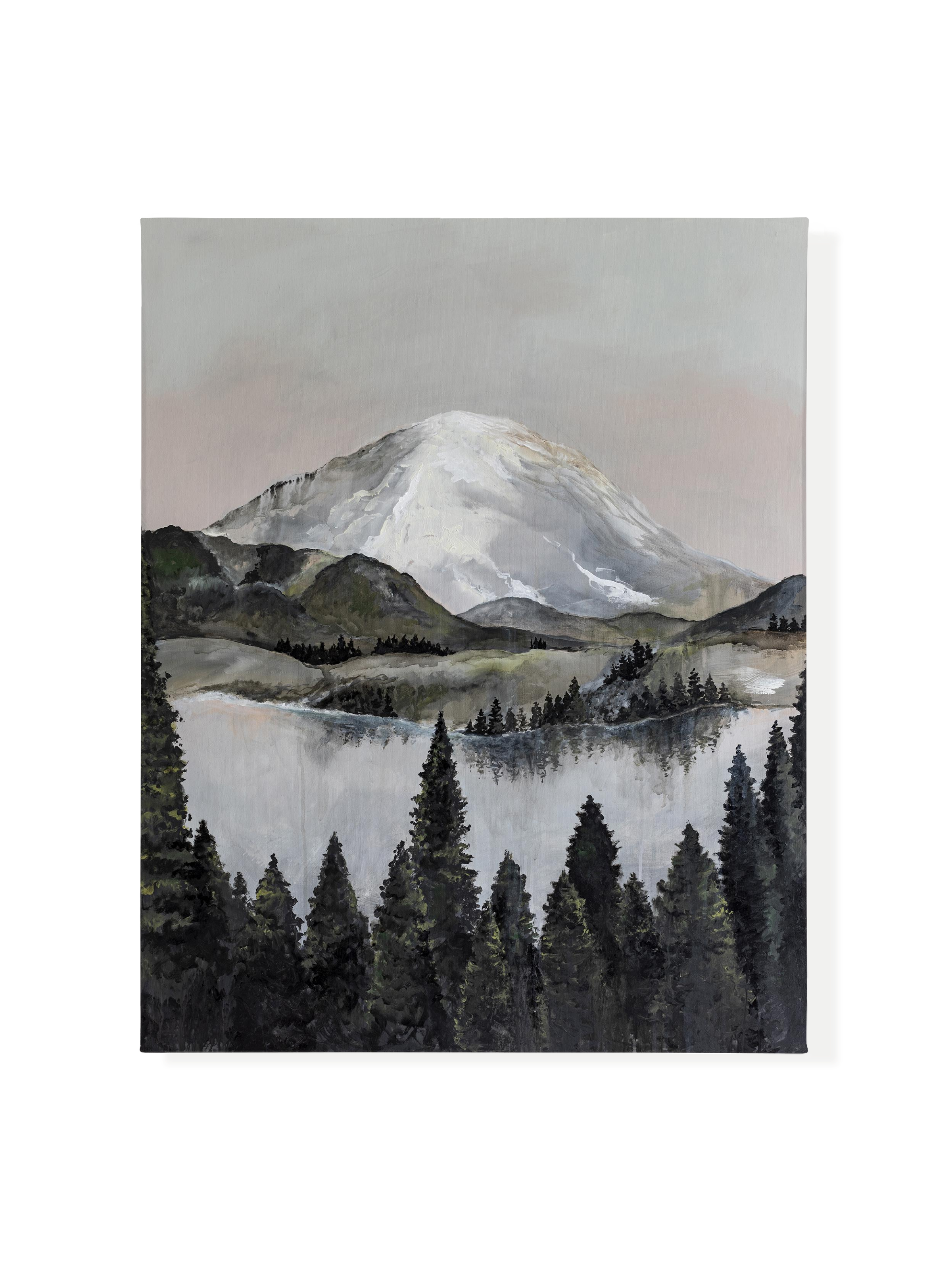Storybook Mountain Canvas Wall Art