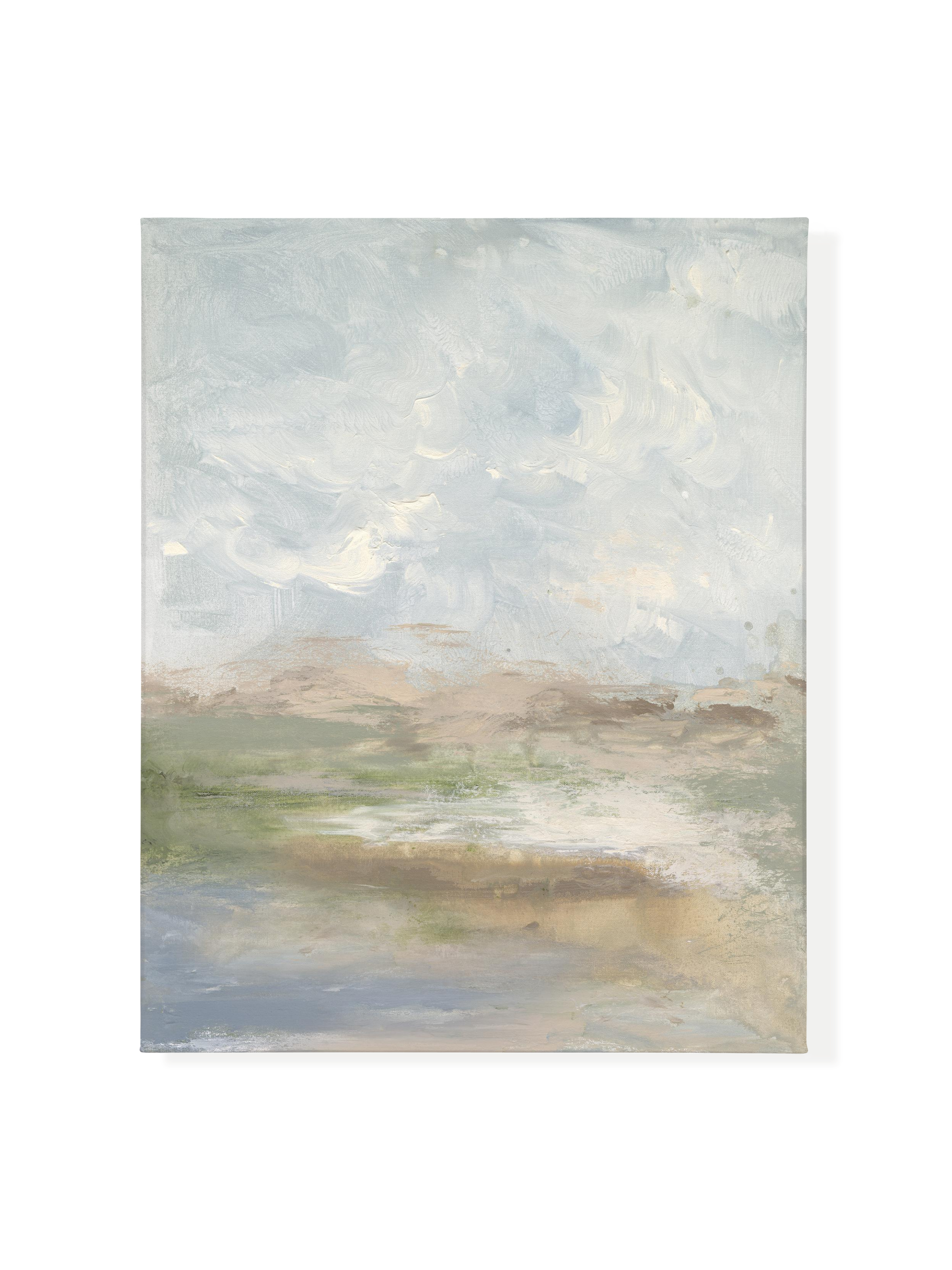 Streams in the Desert Canvas Wall Art